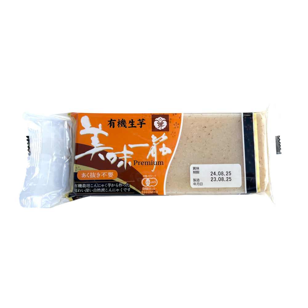 国産有機生芋板こんにゃく 250g